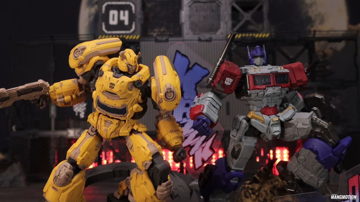 Pop Mart Optimus Prime, Arcee, Bumblebee In-Hand Images